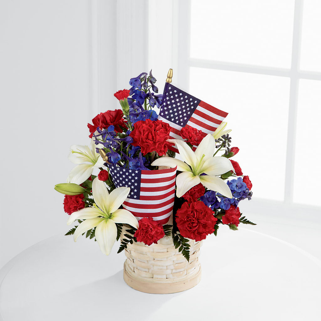 American Glory Bouquet – Sweet As Can Bee Florals, Baltimore MD