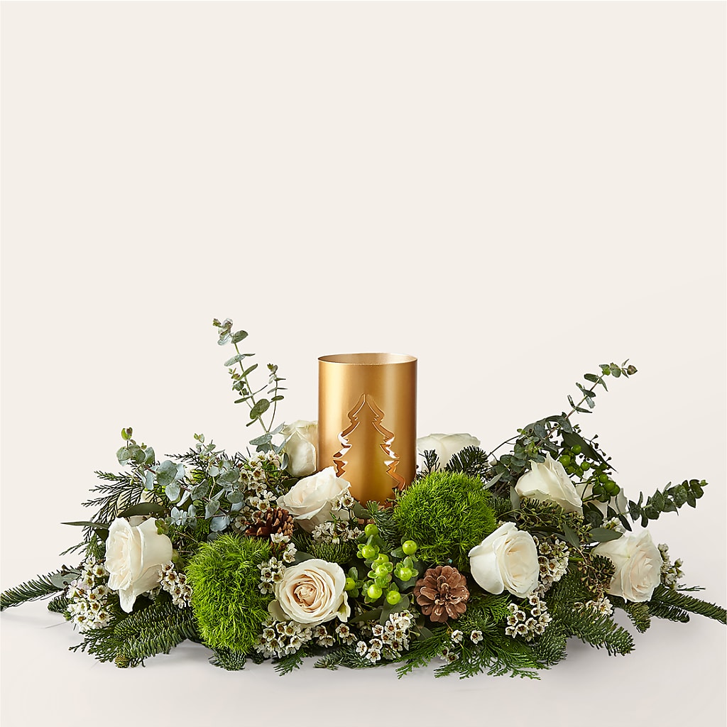 Chestnuts Roasting Centerpiece – Sweet As Can Bee Florals, Baltimore MD