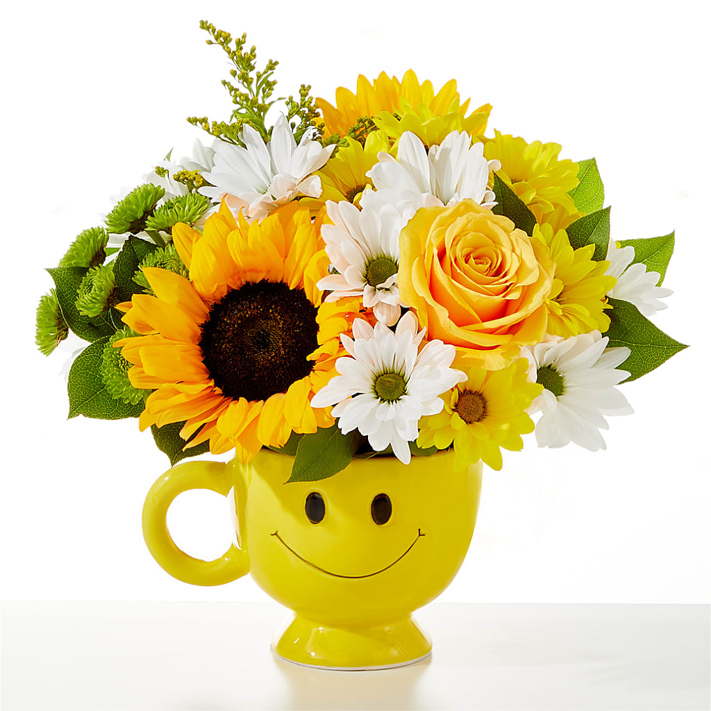 Be Happy Bouquet – Sweet As Can Bee Florals, Baltimore MD