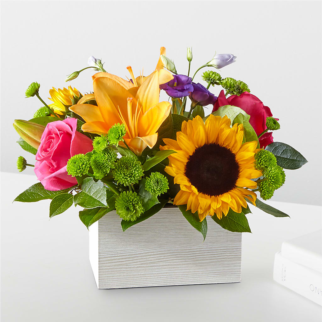 Best Day Box Bouquet – Sweet As Can Bee Florals, Baltimore MD