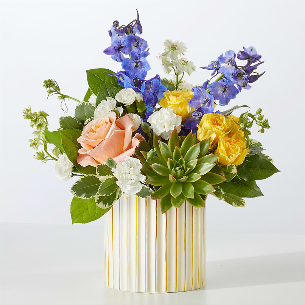 Cobalt Reverie Bouquet – Sweet As Can Bee Florals, Baltimore MD