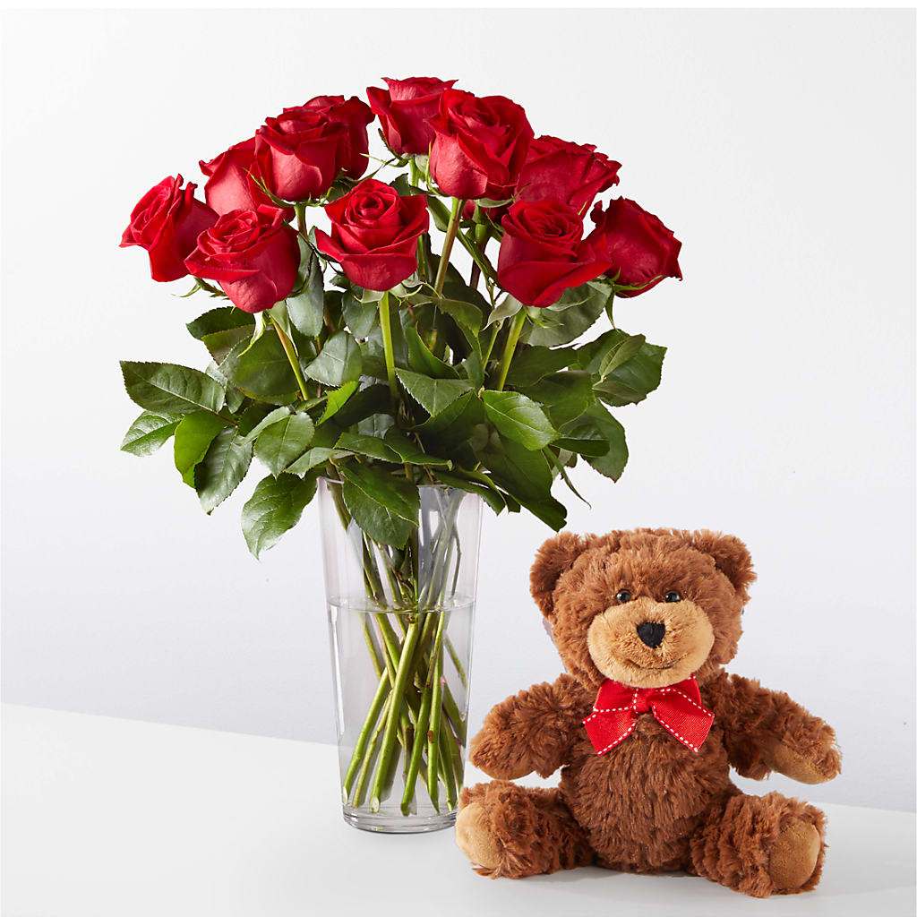 Romantic Long Stem Red Rose Bouquet Bundles – Sweet As Can Bee Florals, Baltimore MD