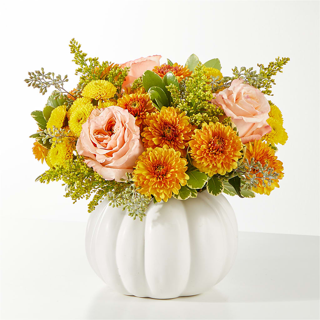 Peachy Pumpkin – Sweet As Can Bee Florals, Baltimore MD