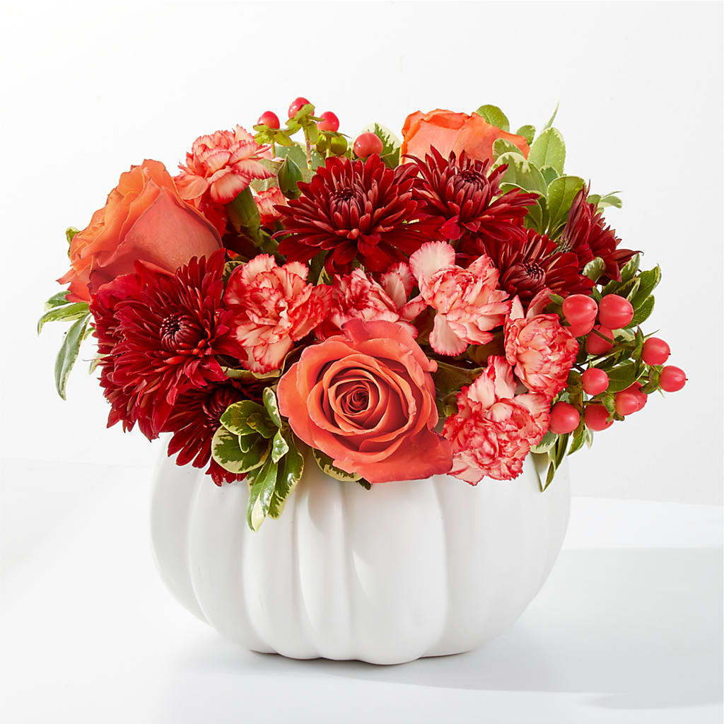Autumn Air Pumpkin Bouquet – Sweet As Can Bee Florals, Baltimore MD
