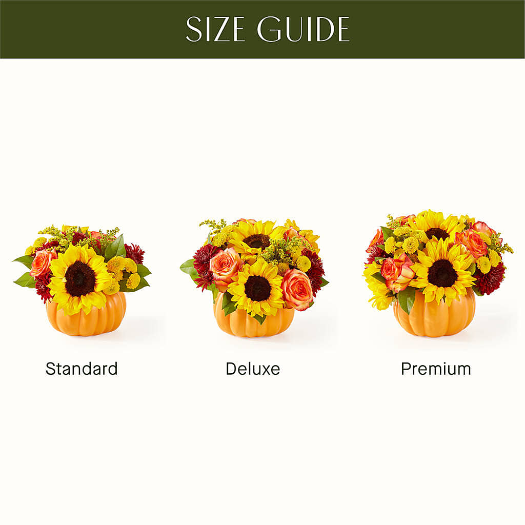 Golden Gourd Pumpkin Bouquet – Sweet As Can Bee Florals, Baltimore MD