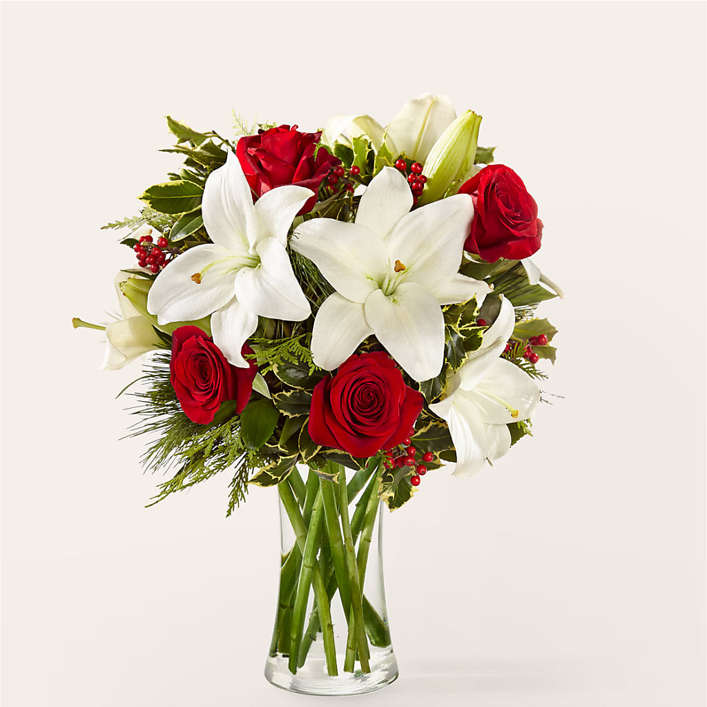 Sparkling Snowflakes Bouquet – Sweet As Can Bee Florals, Baltimore MD