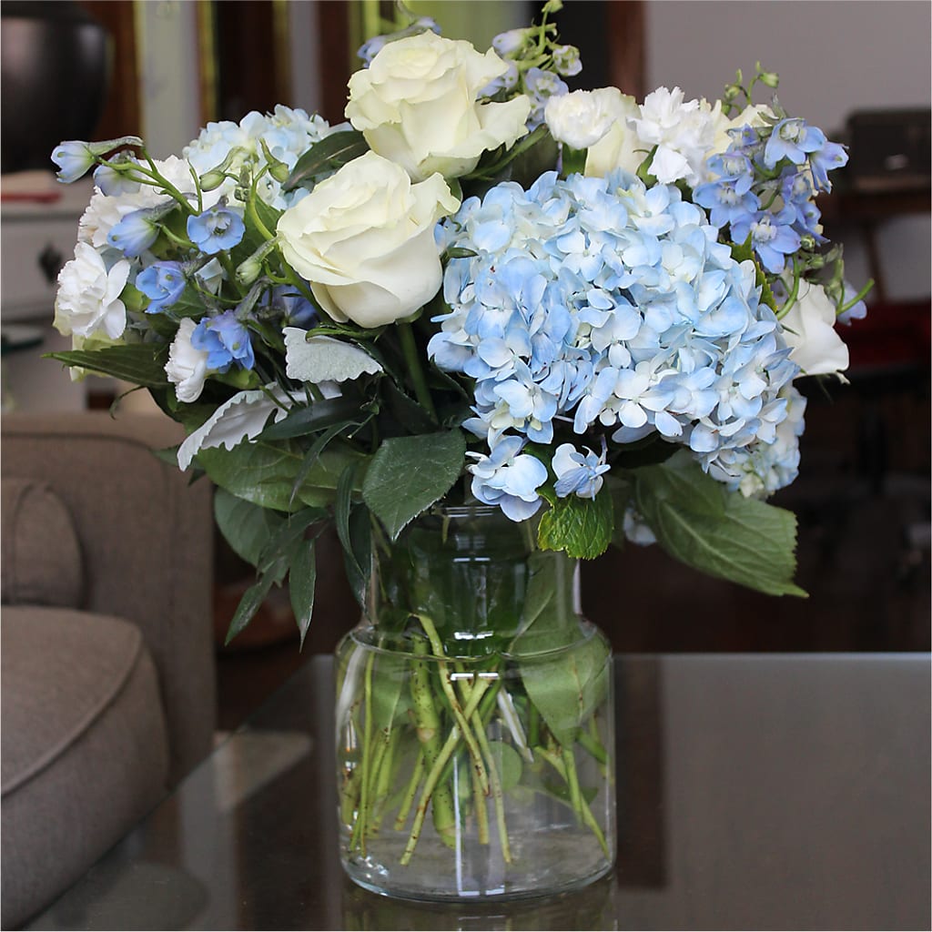 Clear Skies Bouquet – Sweet As Can Bee Florals, Baltimore MD