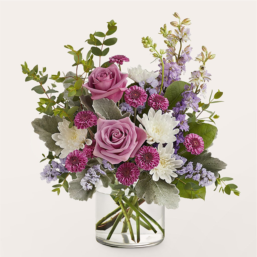 Violet Frost Bouquet – Sweet As Can Bee Florals, Baltimore MD