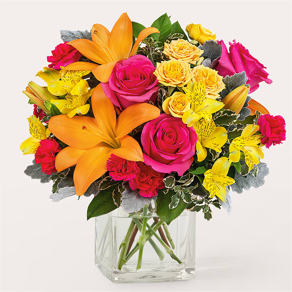 To the Tropics Bouquet – Sweet As Can Bee Florals, Baltimore MD