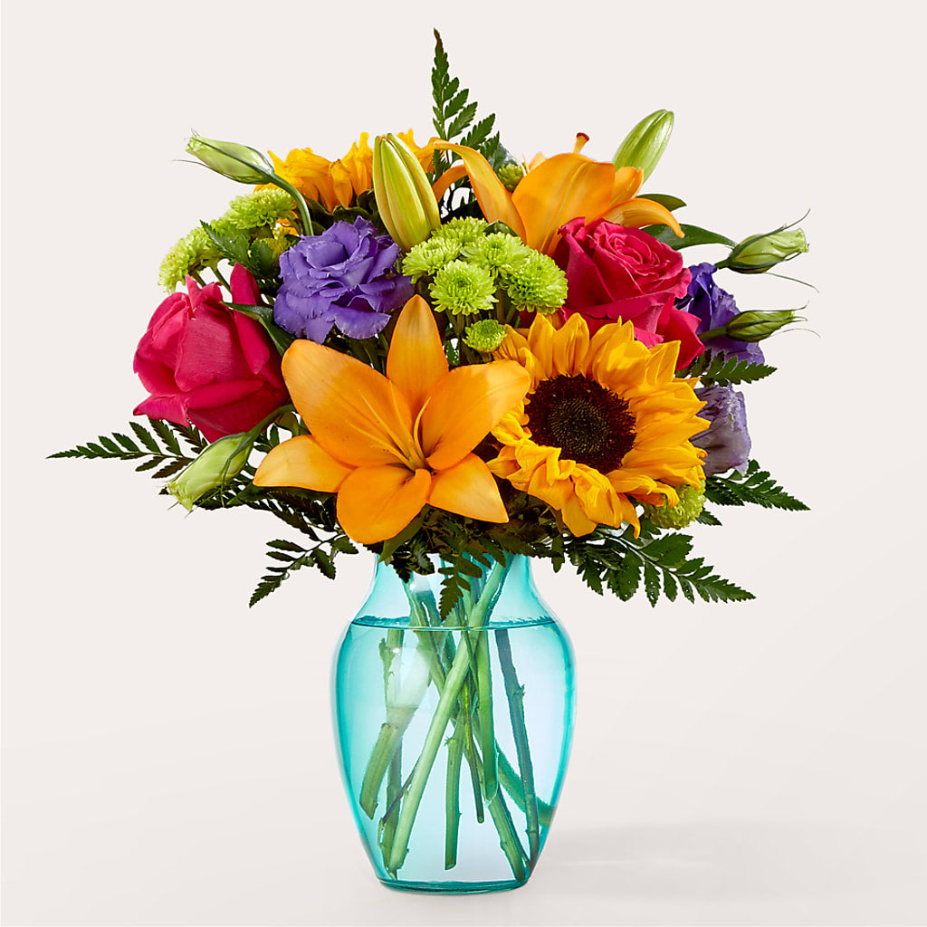 Double Rainbow Bouquet – Sweet As Can Bee Florals, Baltimore MD