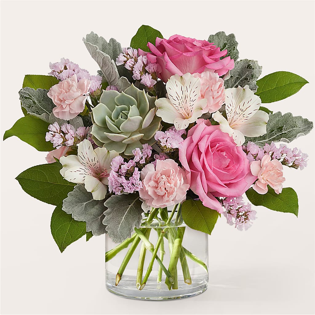 Dusty Rose Bouquet – Sweet As Can Bee Florals, Baltimore MD