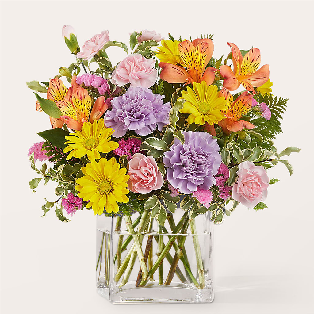 Shades of Happiness Bouquet – Sweet As Can Bee Florals, Baltimore MD