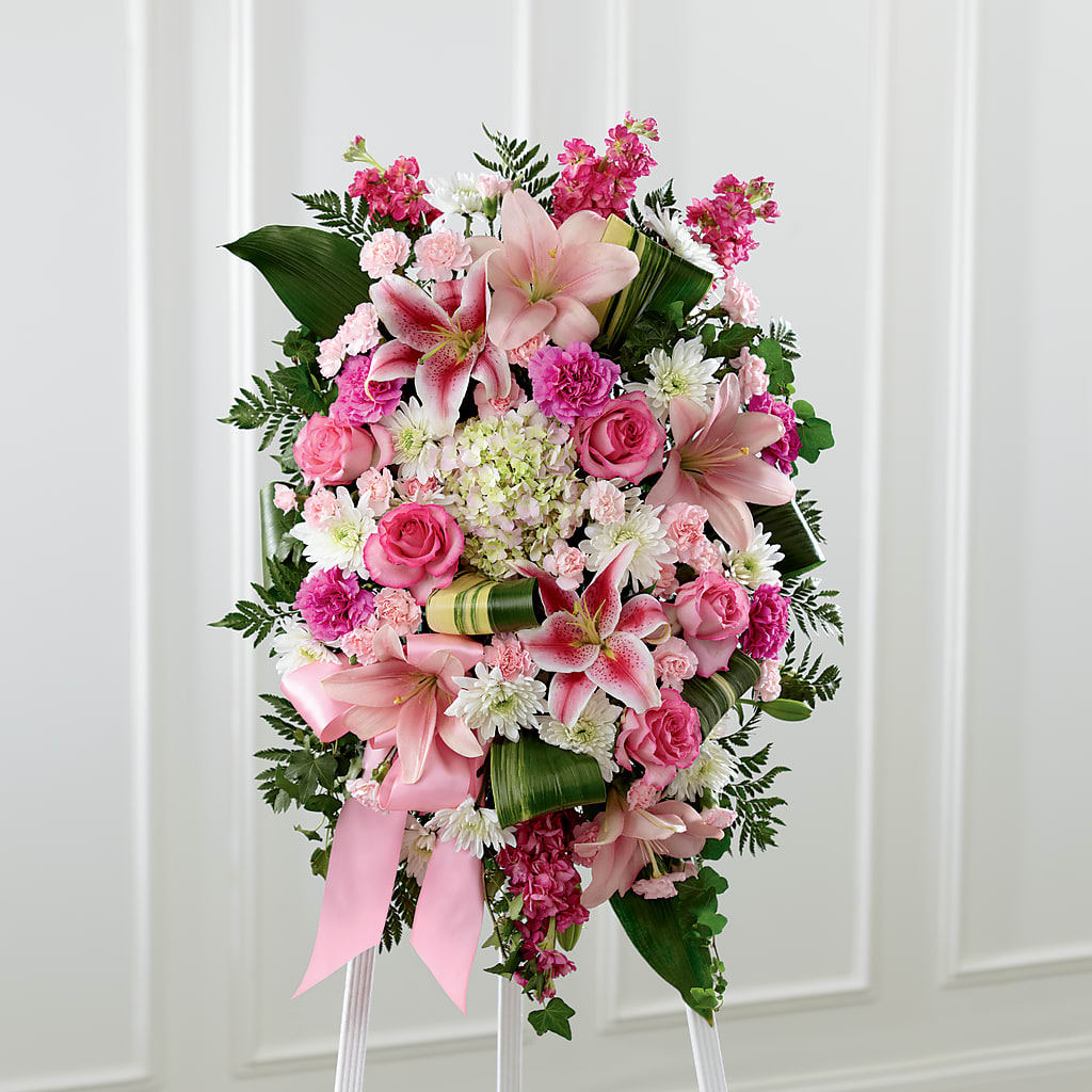 Comforting Standing Spray – Sweet As Can Bee Florals, Baltimore MD