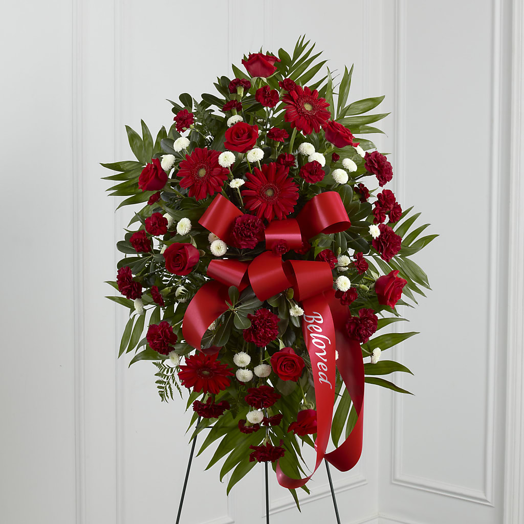Treasured Memories Standing Spray – Sweet As Can Bee Florals, Baltimore MD