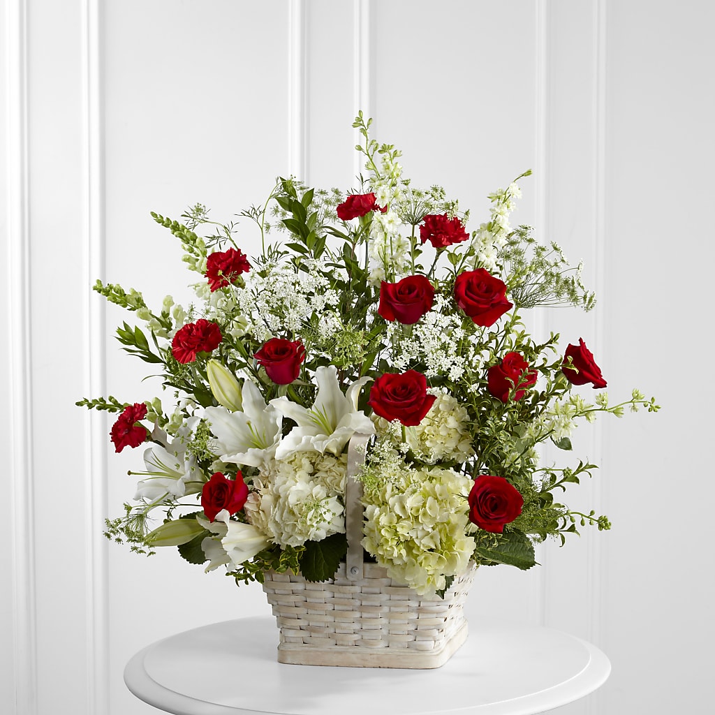 In Loving Memory Arrangement – Sweet As Can Bee Florals, Baltimore MD