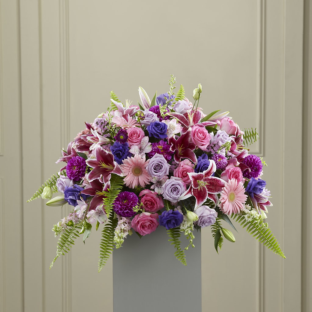 Fare Thee Well Pedestal – Sweet As Can Bee Florals, Baltimore MD
