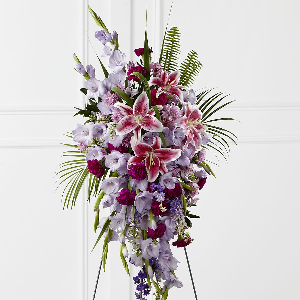 Tender Touch Standing Spray – Sweet As Can Bee Florals, Baltimore MD