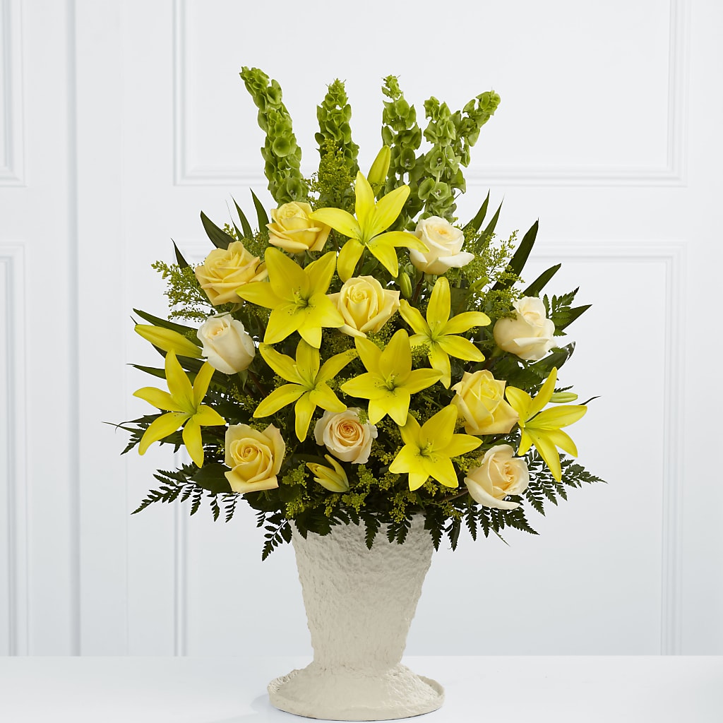 Golden Memories Arrangement – Sweet As Can Bee Florals, Baltimore MD