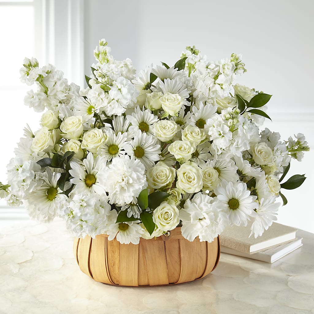 Graceful Garden Basket – Sweet As Can Bee Florals, Baltimore MD