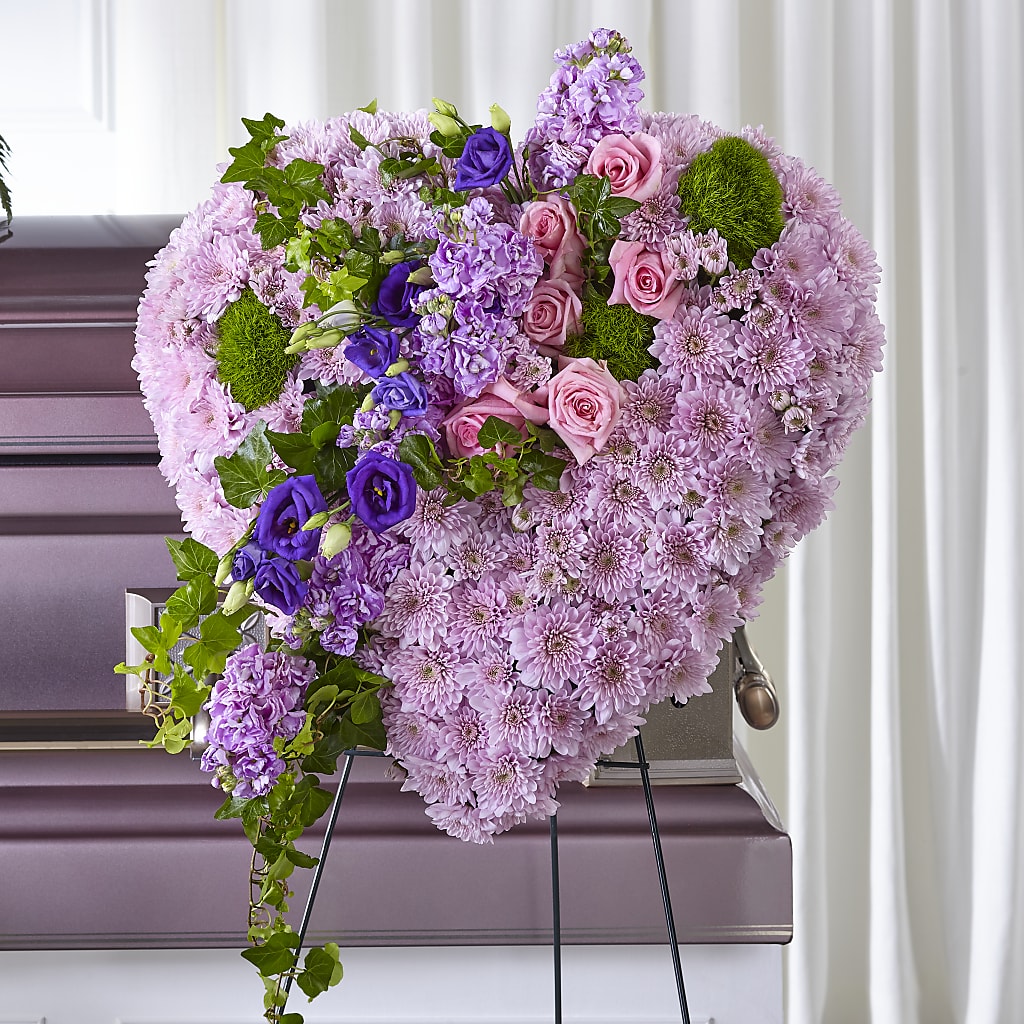 Treasured Love Standing Heart – Sweet As Can Bee Florals, Baltimore MD