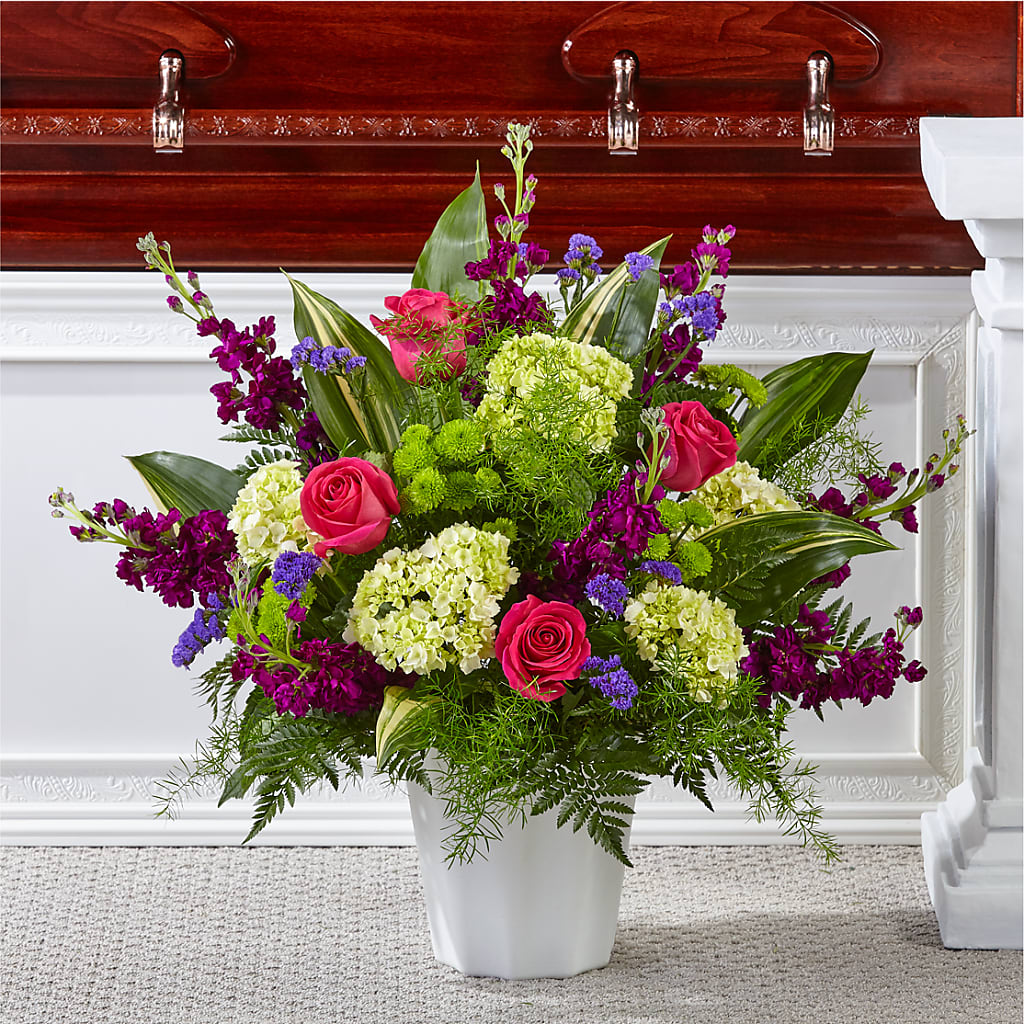 Beautiful Horizons Floor Basket – Sweet As Can Bee Florals, Baltimore MD