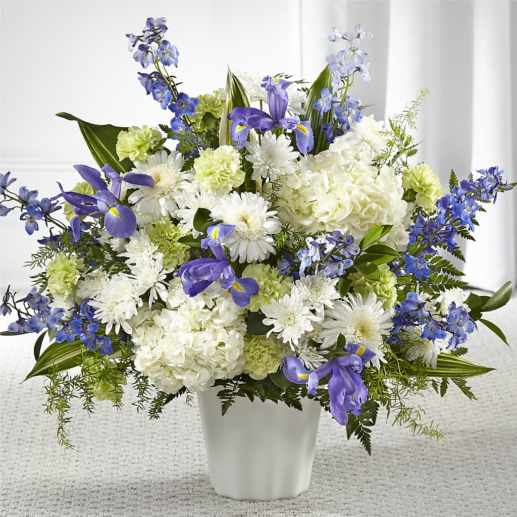 Soft Serenity Floor Basket – Sweet As Can Bee Florals, Baltimore MD