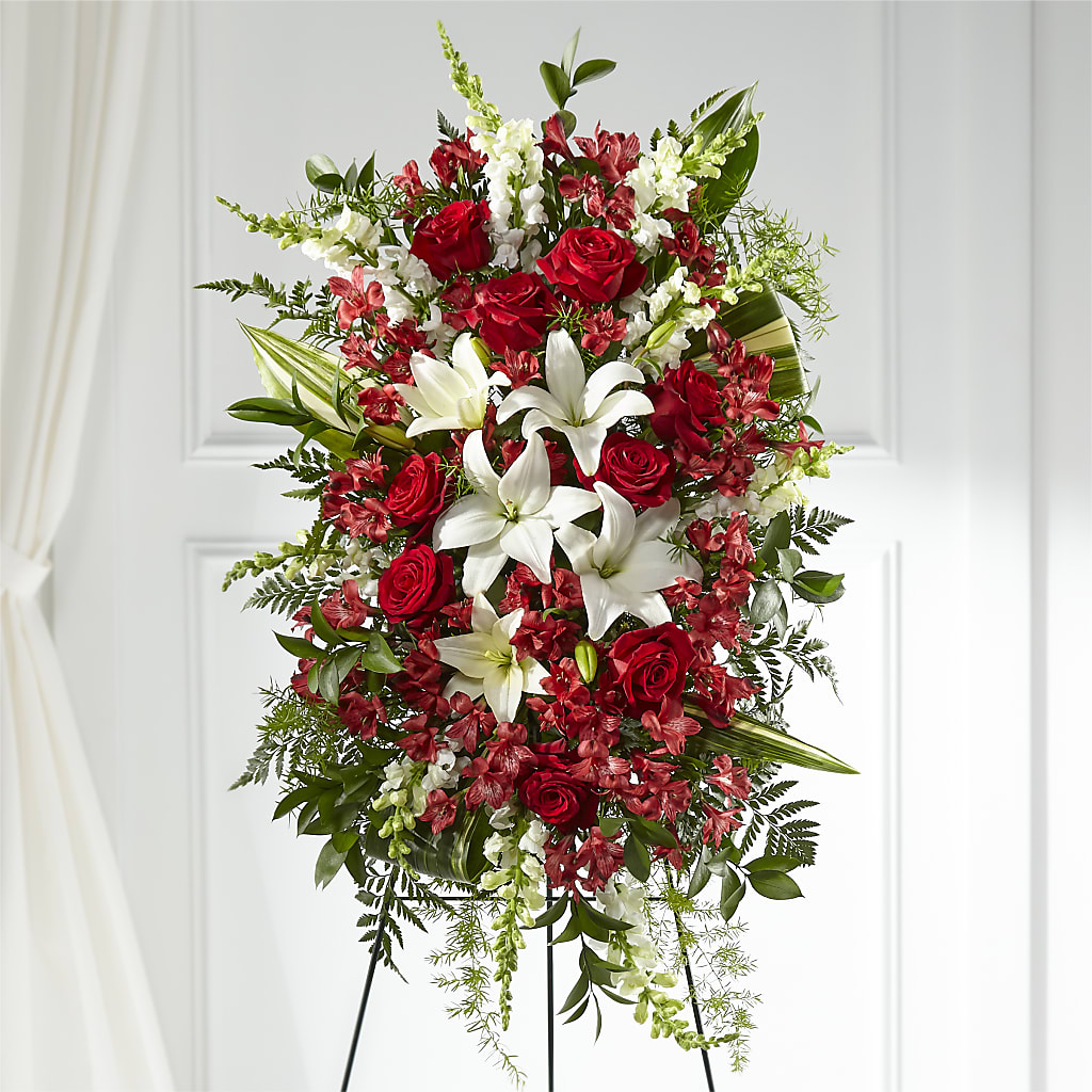Everlasting Memory Standing Spray – Sweet As Can Bee Florals, Baltimore MD