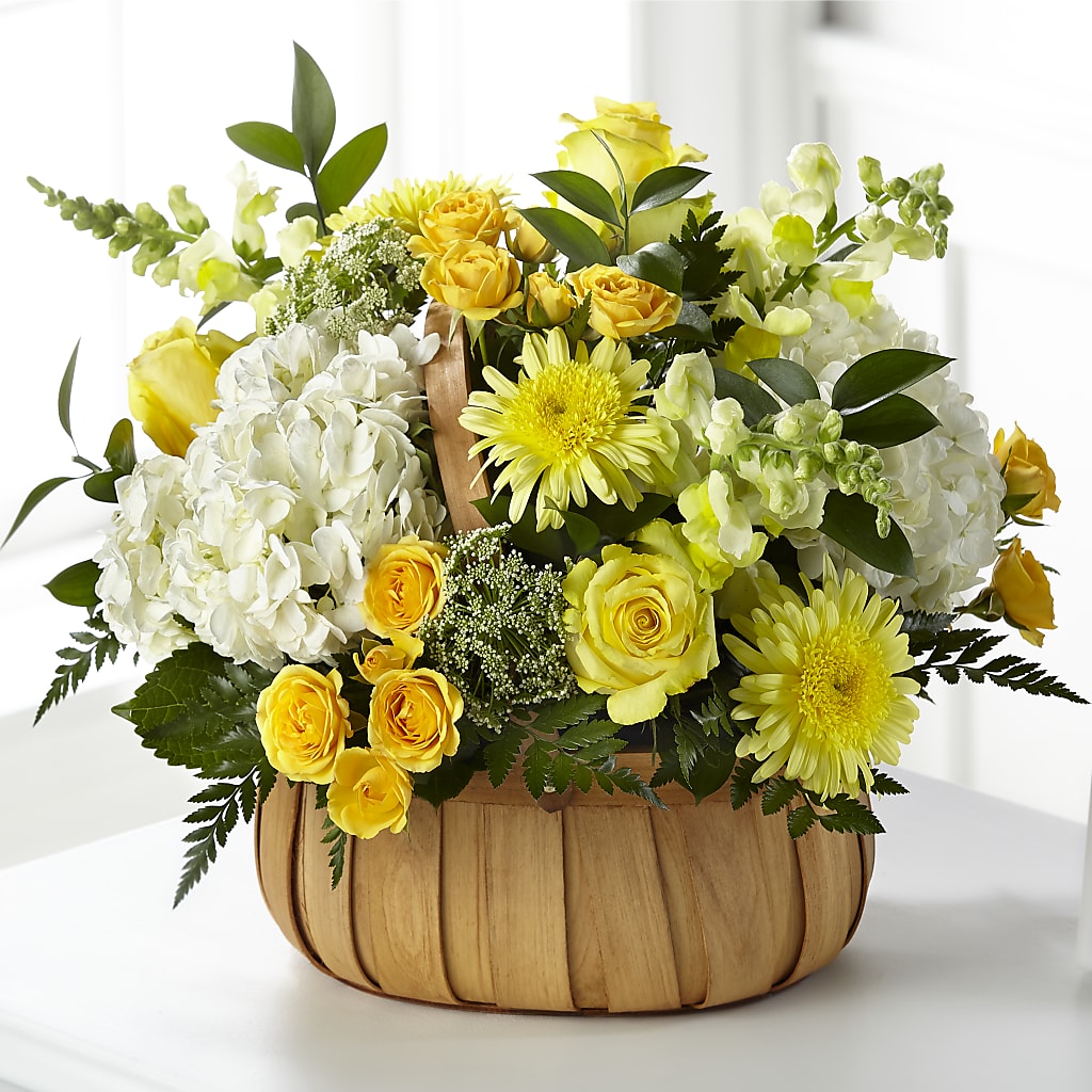Rustic Remembrance Basket – Sweet As Can Bee Florals, Baltimore MD