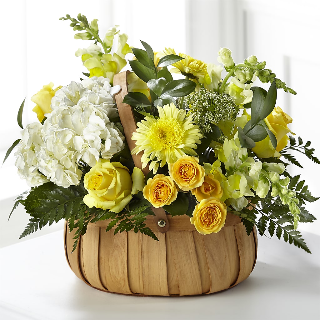 Rustic Remembrance Basket – Sweet As Can Bee Florals, Baltimore MD