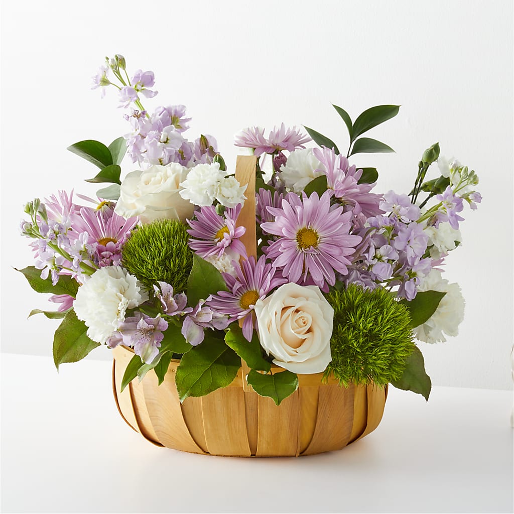 Peace & Love Basket – Sweet As Can Bee Florals, Baltimore MD
