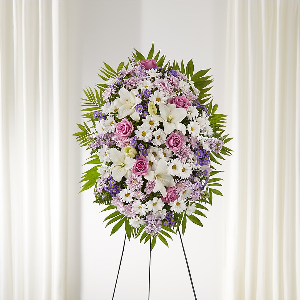 Surrounded by Love Standing Spray – Sweet As Can Bee Florals, Baltimore MD