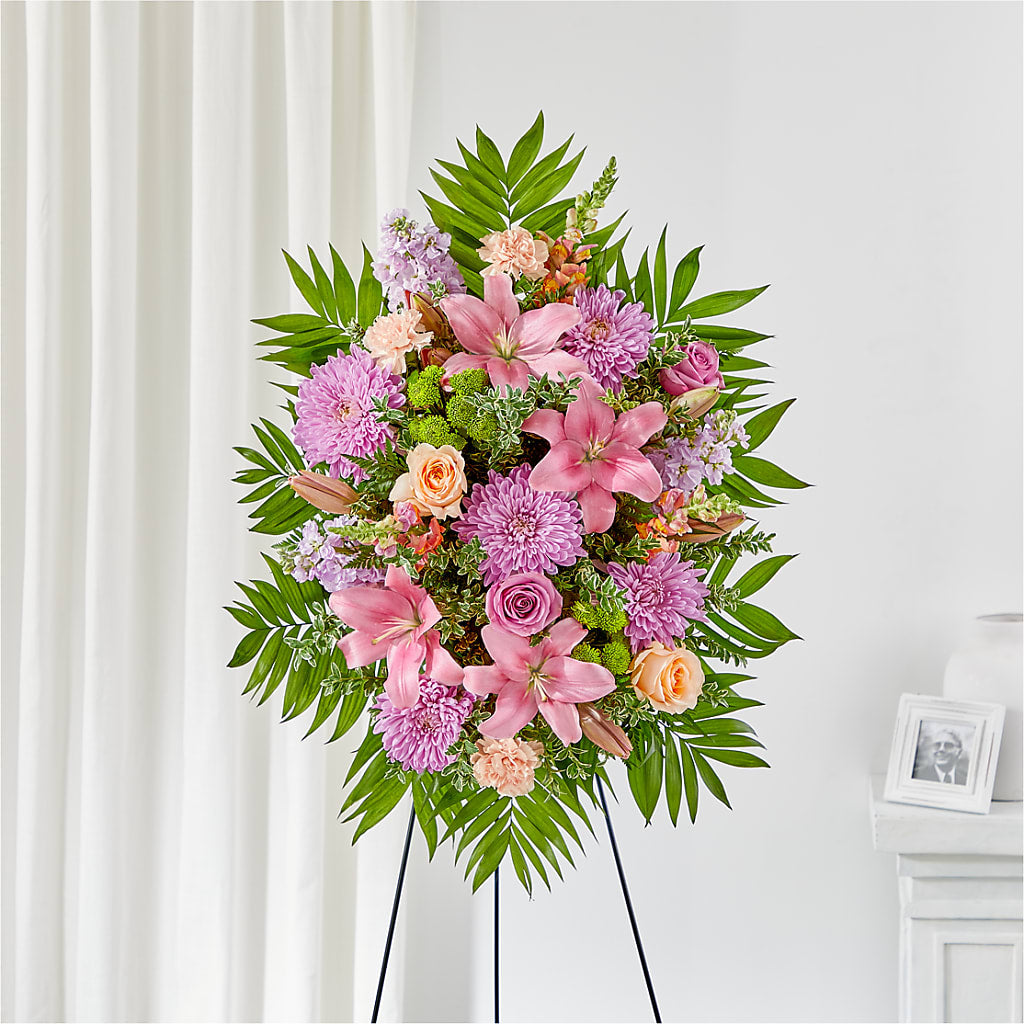 Love & Light Standing Spray – Sweet As Can Bee Florals, Baltimore MD