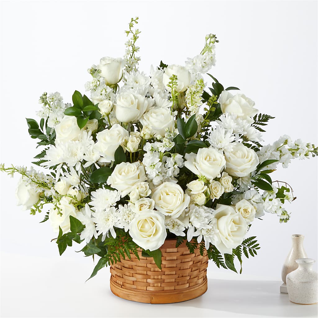 Heartfelt Condolences Arrangement – Sweet As Can Bee Florals, Baltimore MD