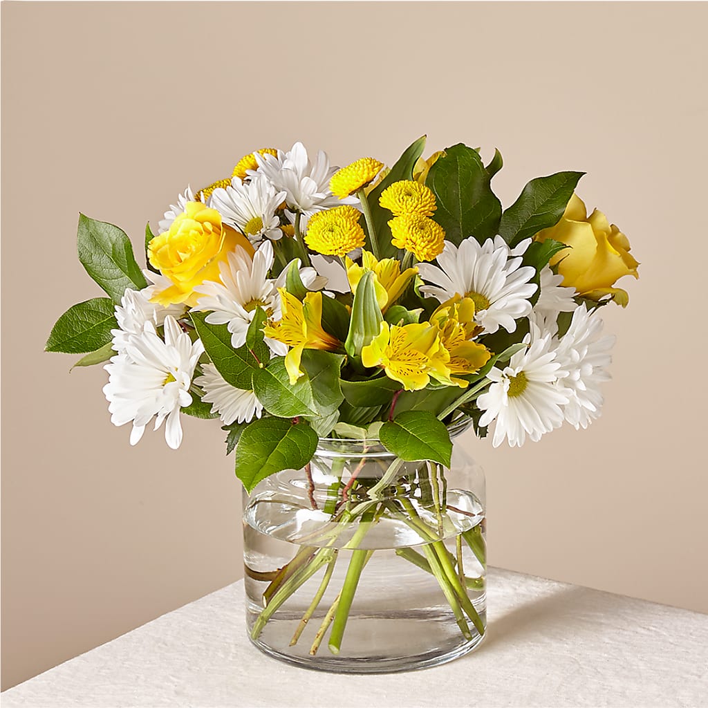 Sunny Sentiments Bouquet – Sweet As Can Bee Florals, Baltimore MD