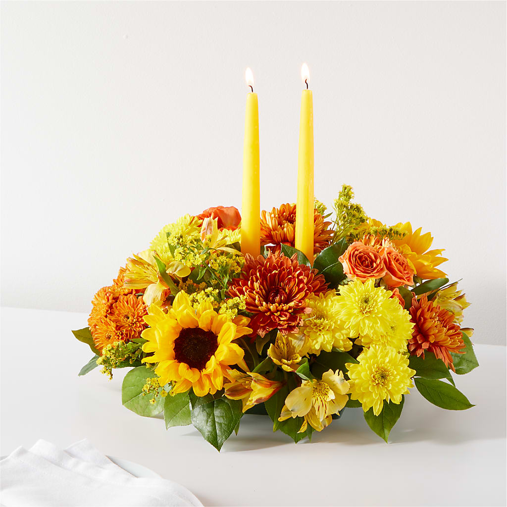 Autumn Harmony Centerpiece – Sweet As Can Bee Florals, Baltimore MD