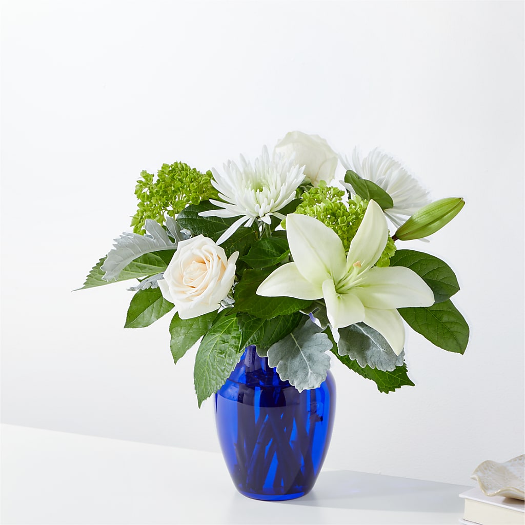 Snowy Dreams Bouquet – Sweet As Can Bee Florals, Baltimore MD