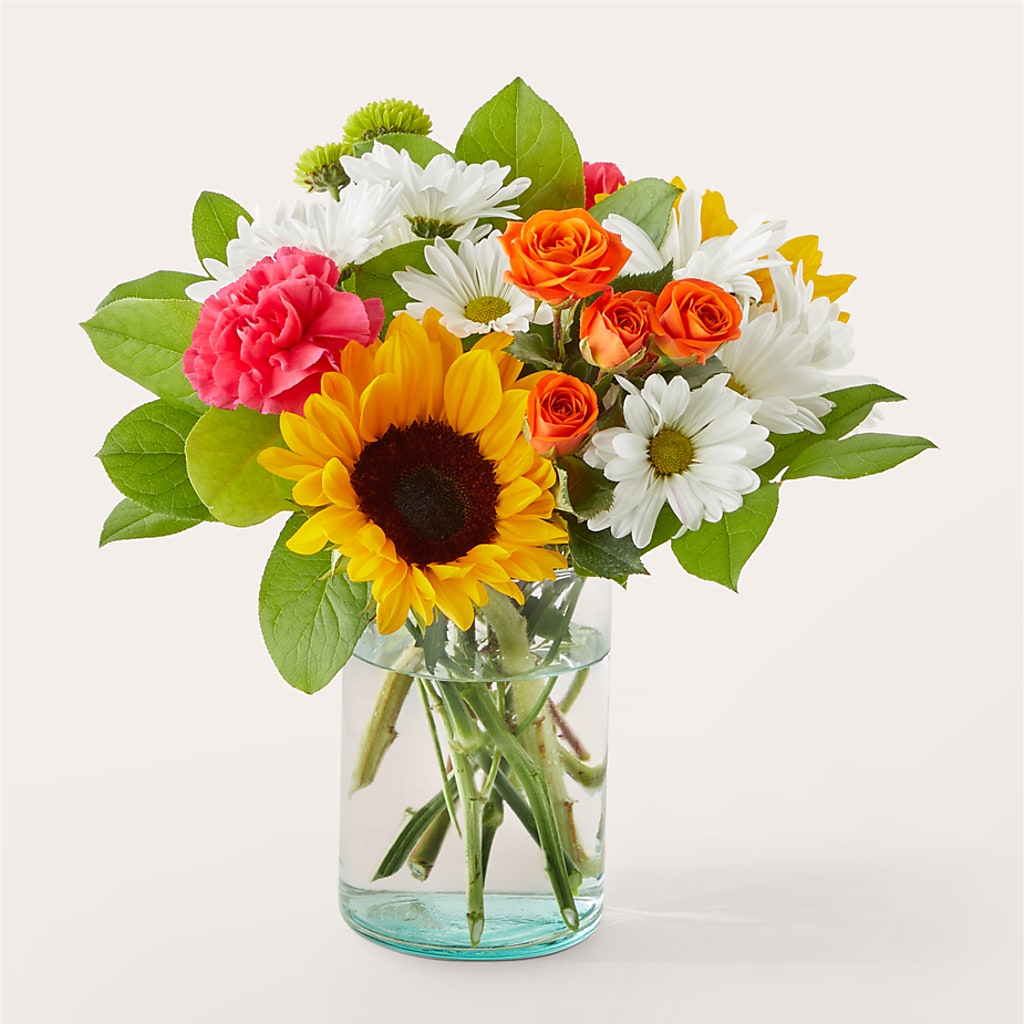 Sun-drenched Blooms Bouquet – Sweet As Can Bee Florals, Baltimore MD