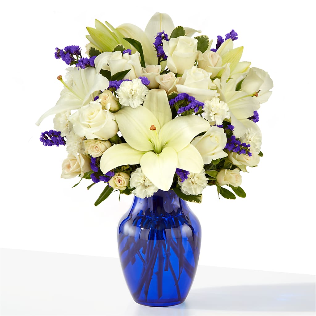 Sapphire Rush Bouquet – Sweet As Can Bee Florals, Baltimore MD
