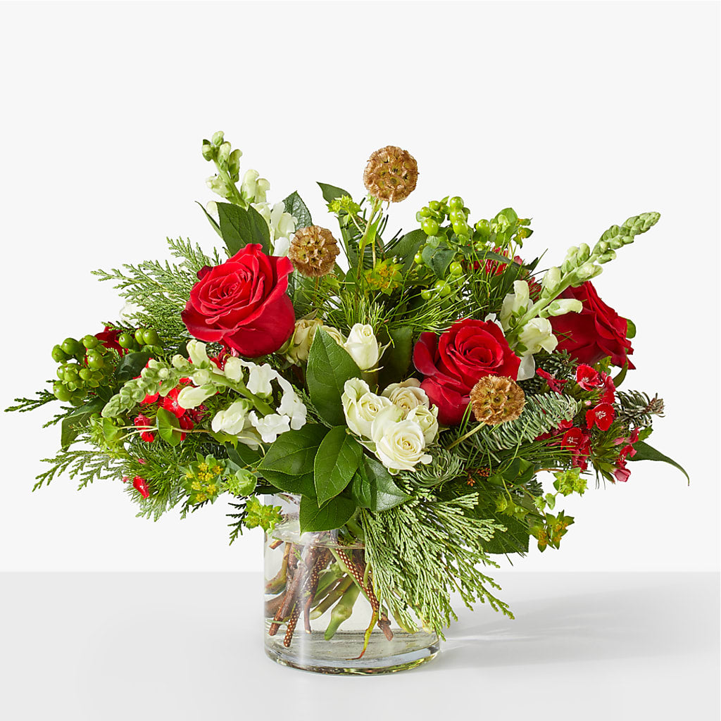 Deck the Halls Bouquet – Sweet As Can Bee Florals, Baltimore MD