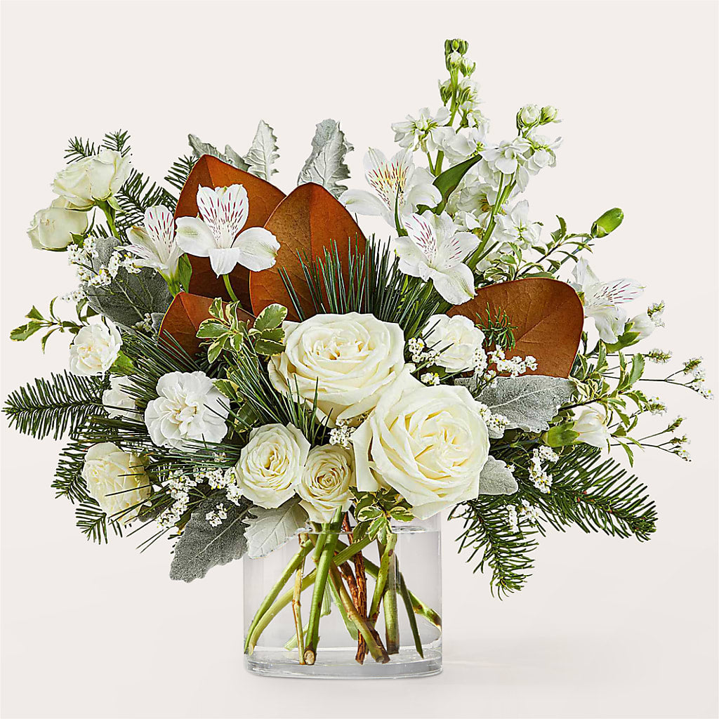 Fresh Snowfall Bouquet – Sweet As Can Bee Florals, Baltimore MD
