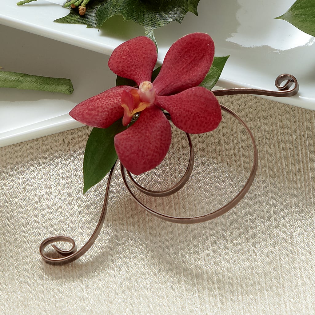 Red Mokara Boutonniere – Sweet As Can Bee Florals, Baltimore MD