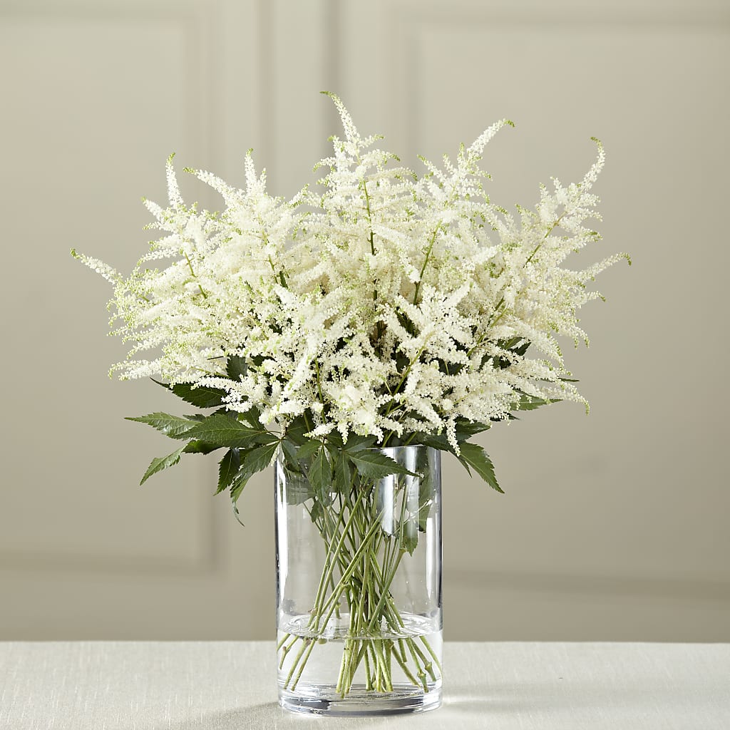 White Astilbe Bouquet – Sweet As Can Bee Florals, Baltimore MD