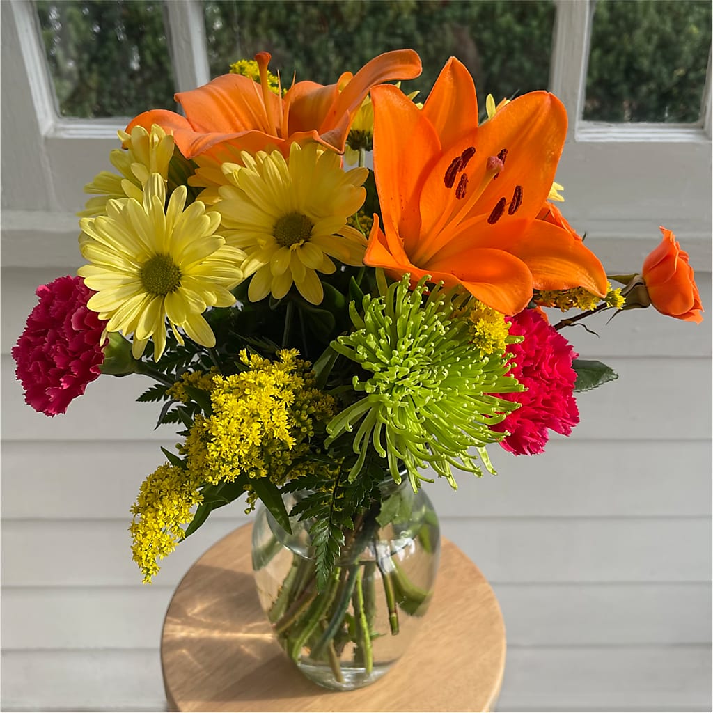 Bold & Bright – A Florist Original –  Sweet As Can Bee Florals, Baltimore MD