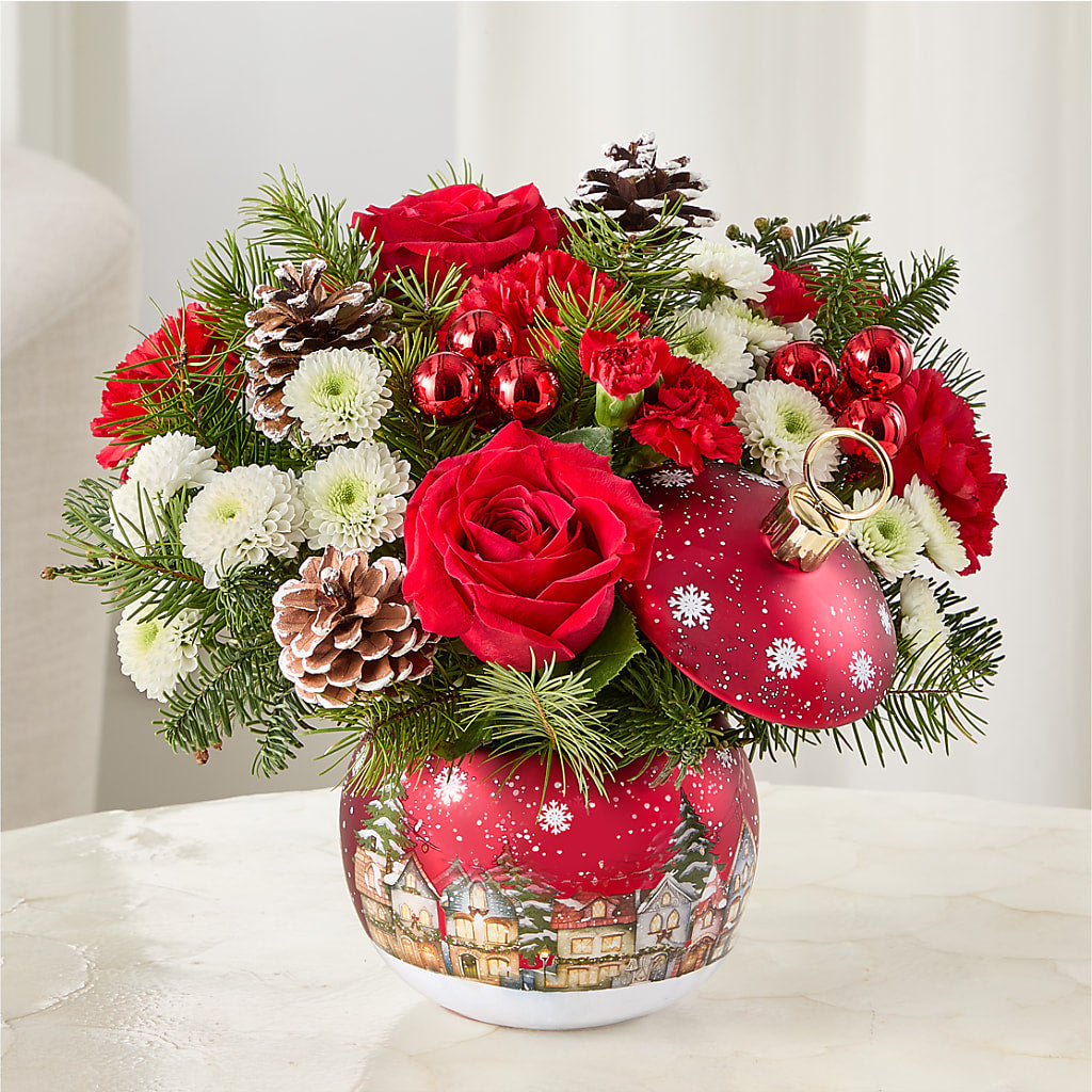 Christmas Carols Ornament –  Sweet As Can Bee Florals, Baltimore MD