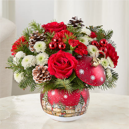 Christmas Carols Ornament –  Sweet As Can Bee Florals, Baltimore MD