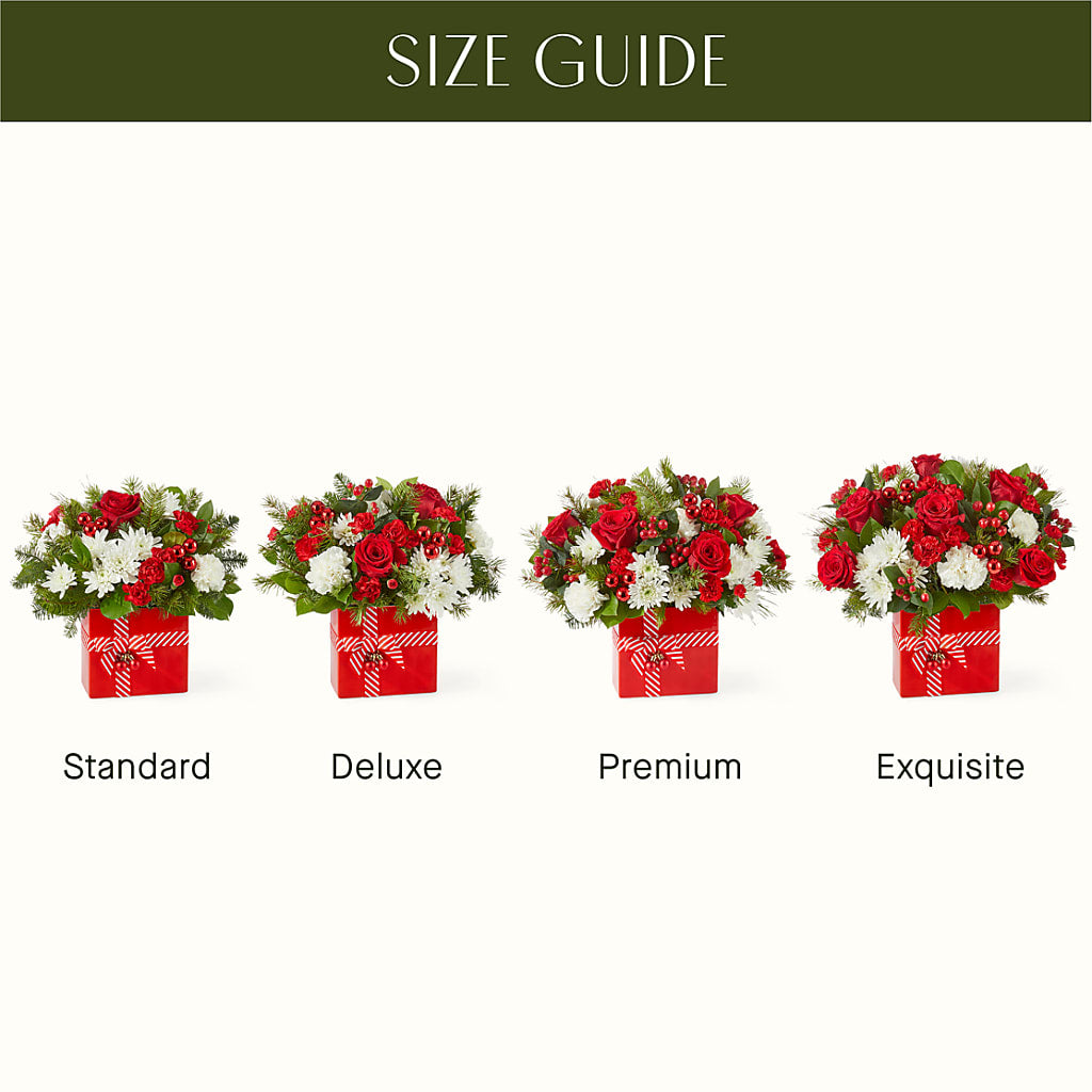 Presents Under the Tree Bouquet –  Sweet As Can Bee Florals, Baltimore MD