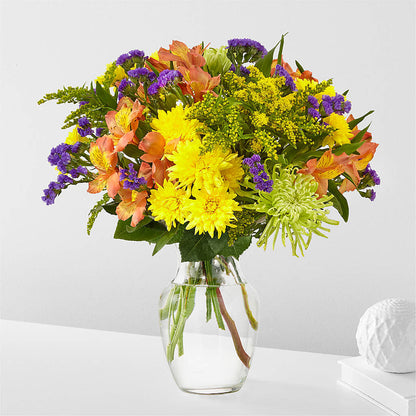 Marmalade Skies Bouquet –  Sweet As Can Bee Florals, Baltimore MD