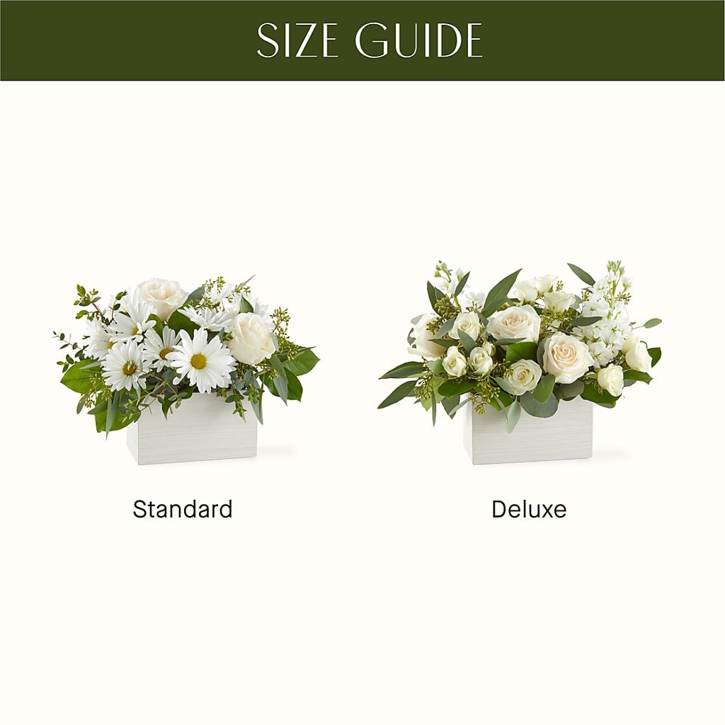 Fresh Linen Box Bouquet –  Sweet As Can Bee Florals, Baltimore MD