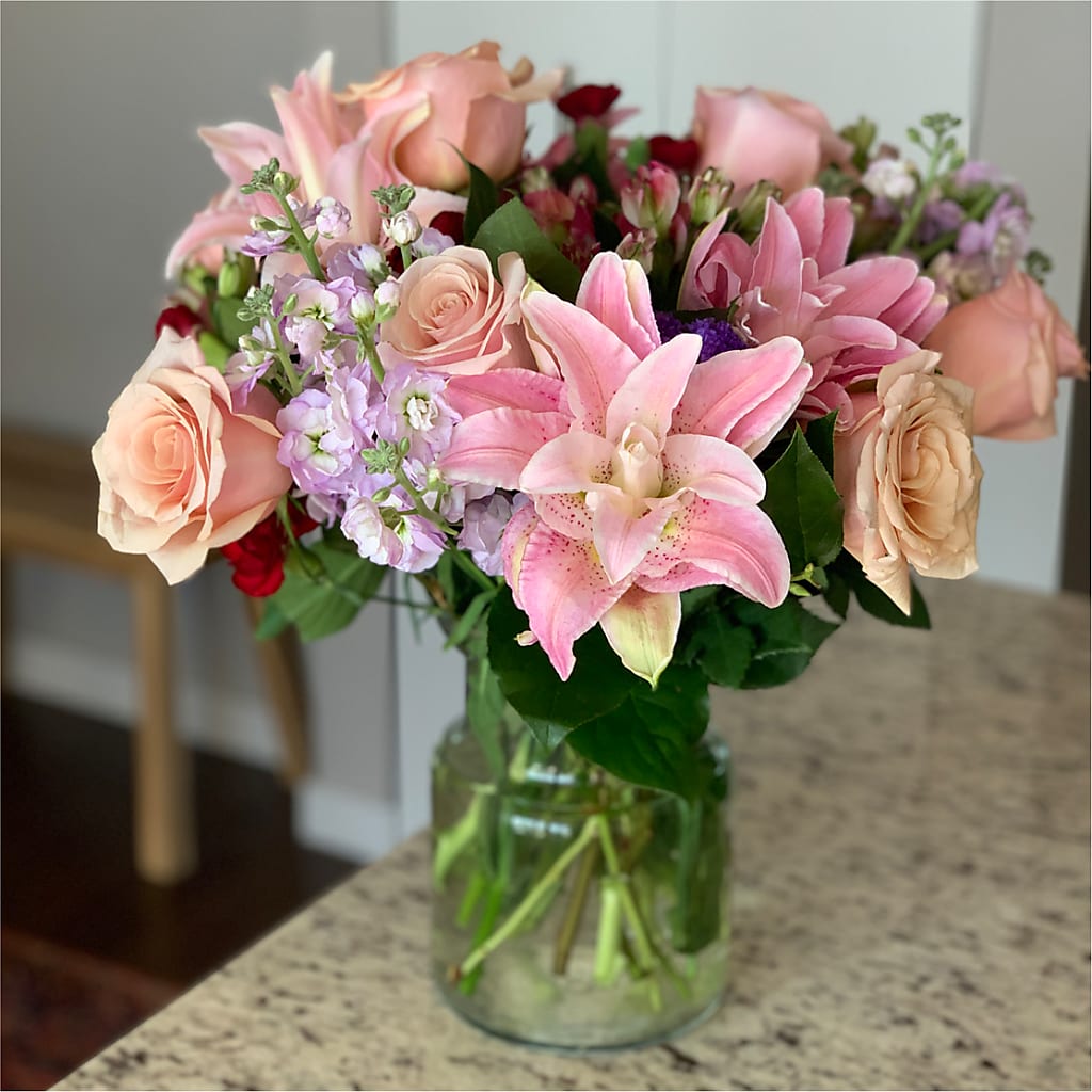 Romantique Bouquet –  Sweet As Can Bee Florals, Baltimore MD
