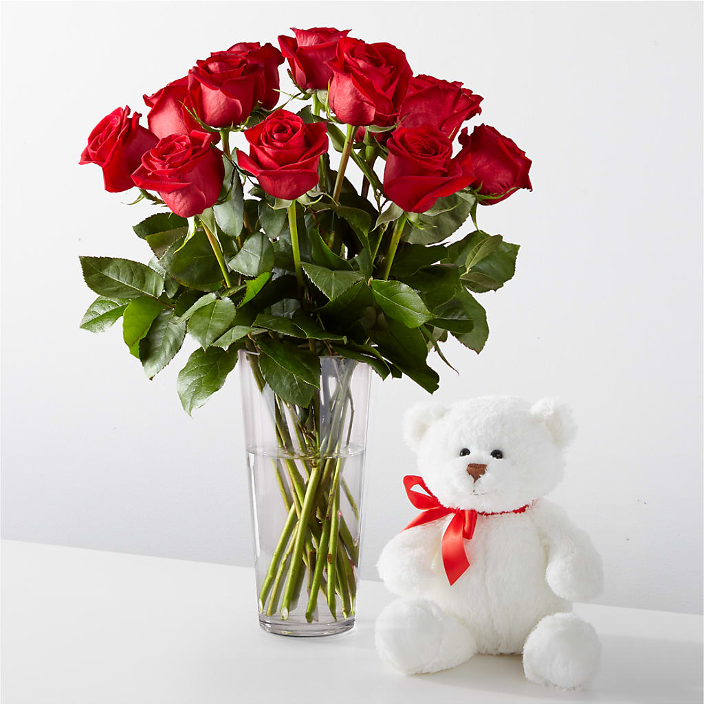 Romantic Long Stem Red Rose Bouquet Bundles –  Sweet As Can Bee Florals, Baltimore MD